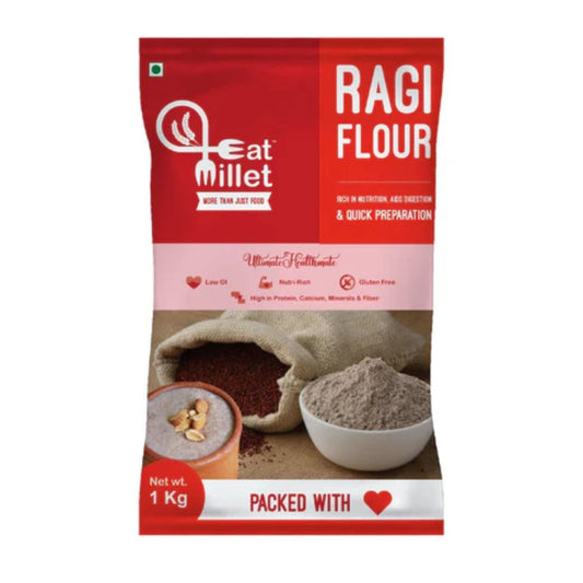 Ragi Flour 1kg Eat Millet