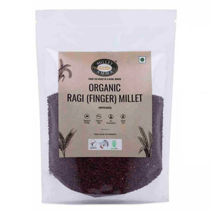 Ragi Grains (Finger Millet) Organic - 500gm Millet Amma