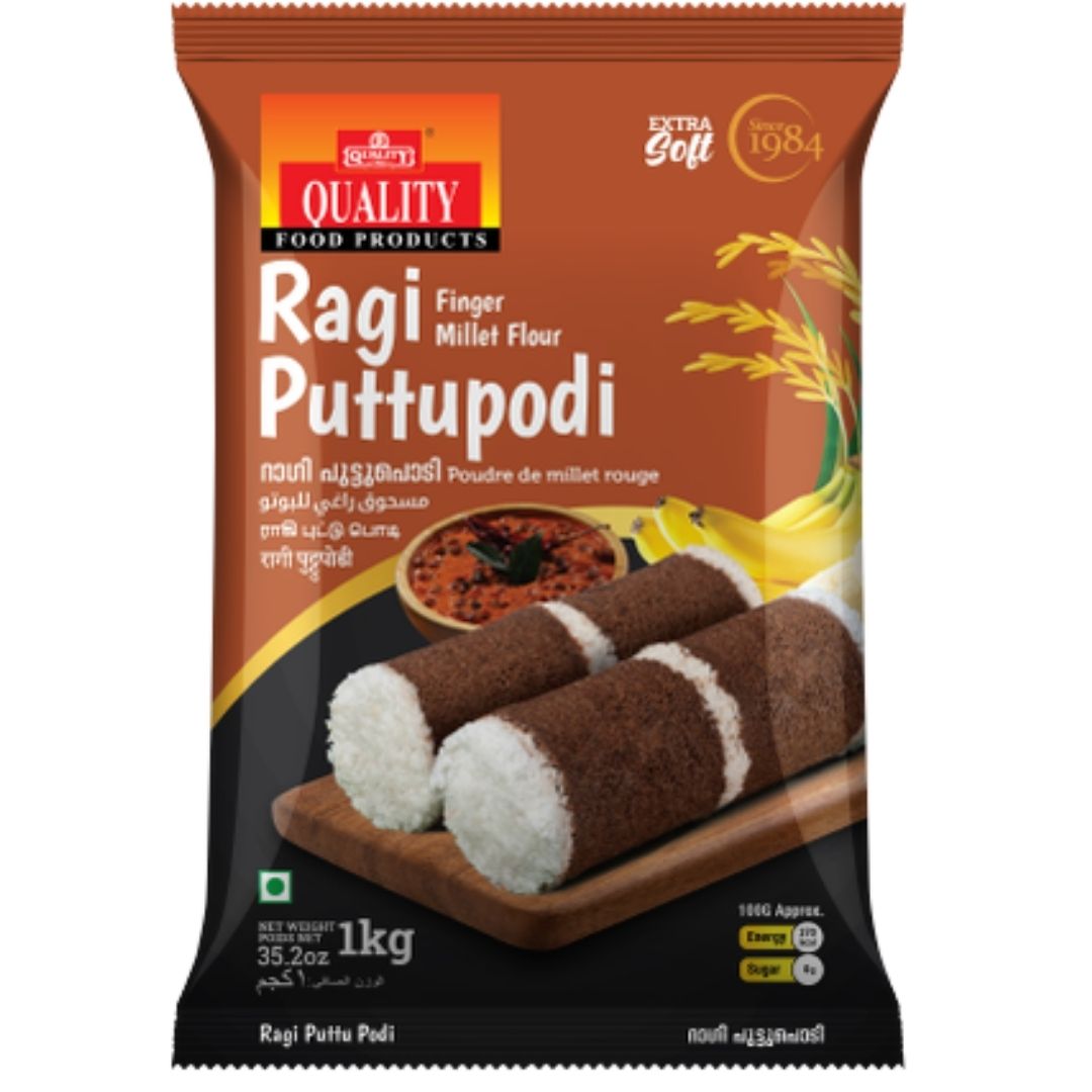 Ragi Puttupodi 1kg Quality Food Products