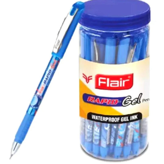 Rapid Gel Ink Pen Pack Of 25 Flair