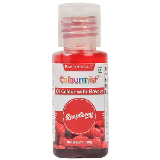 Raspberry Colourmist Oil Colour With Flavour 30g Bakersville