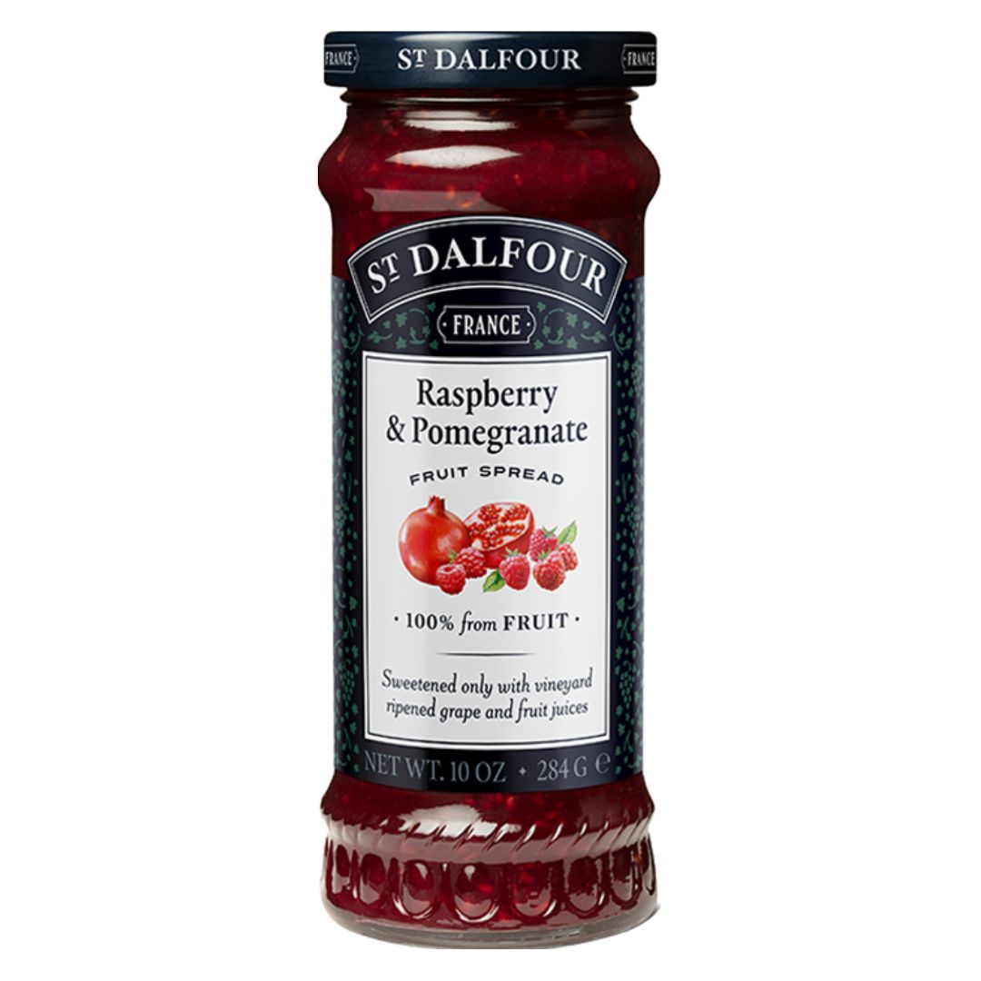 Raspberry & Pomegranate Fruit Spread 284g St.Dalfour