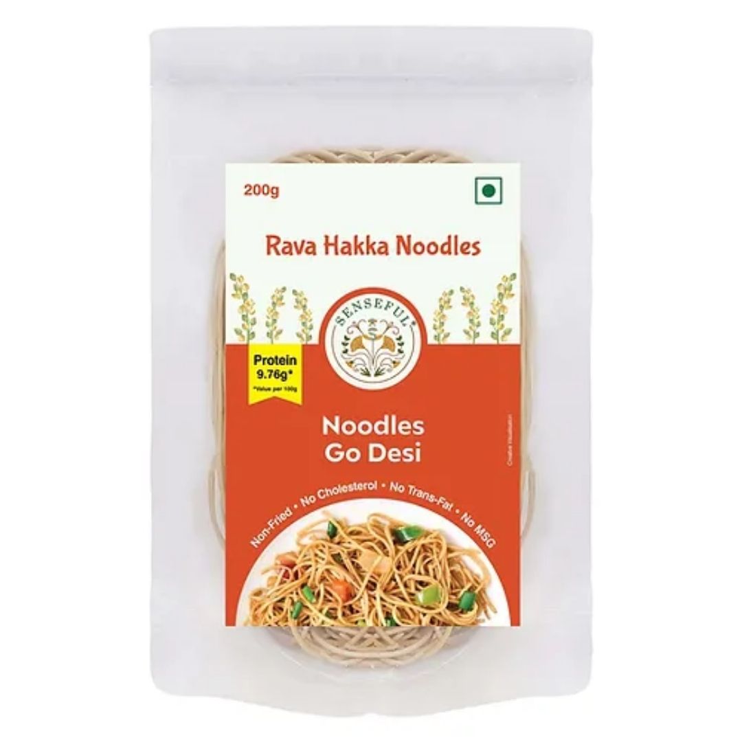 Rava Hakka Noodles Senseful