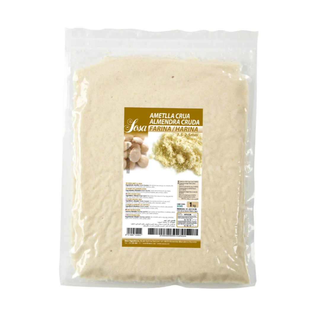 Raw Almond Flour 1 Kg Sosa