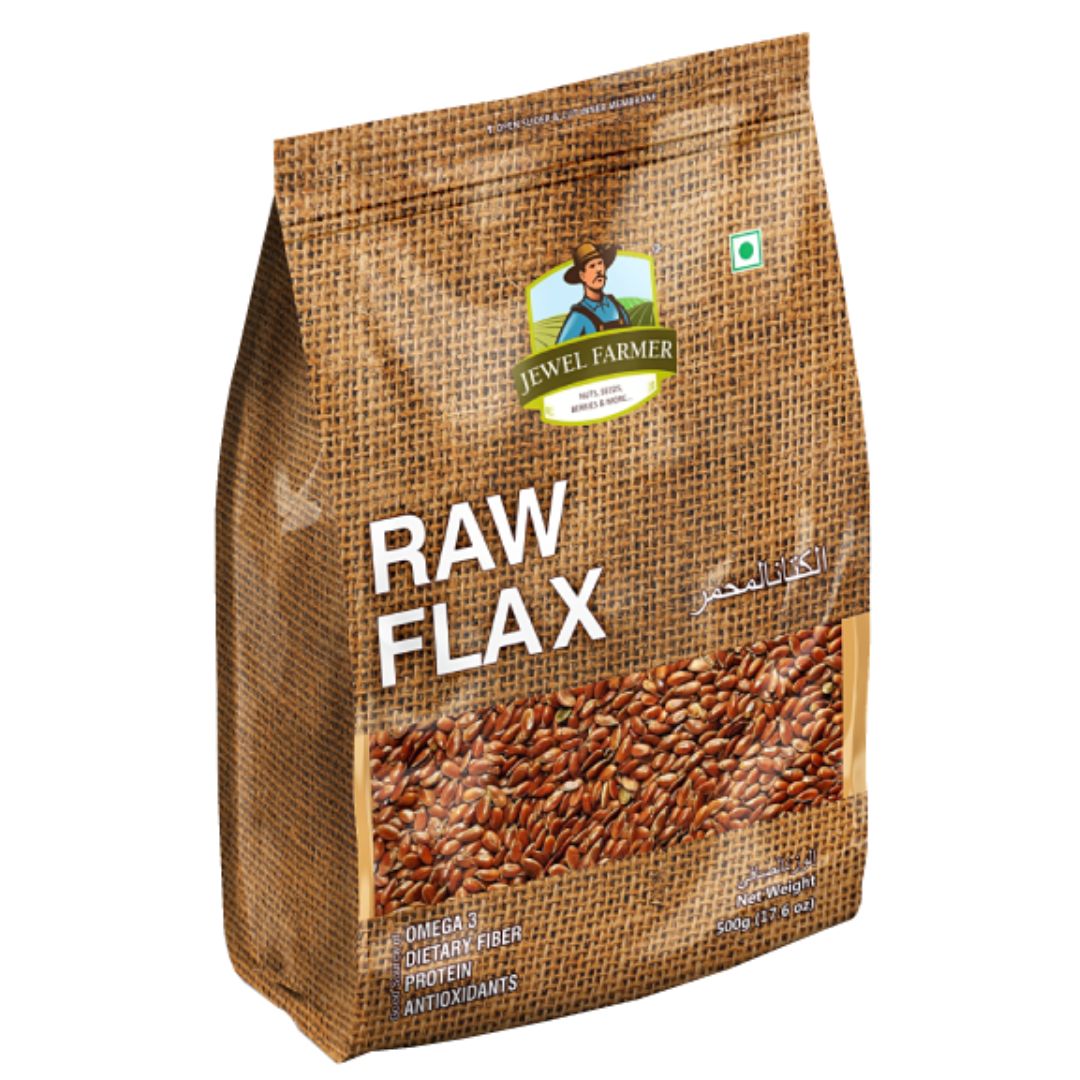 Raw Flax Seeds 500g Jewel Farmer