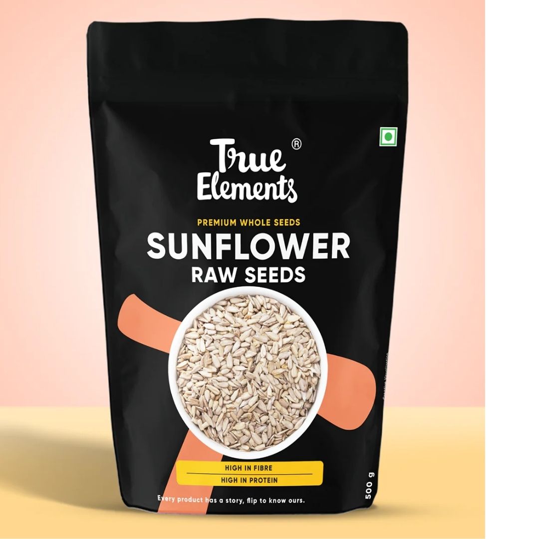 Raw Sunflower Seeds 500g True Elements