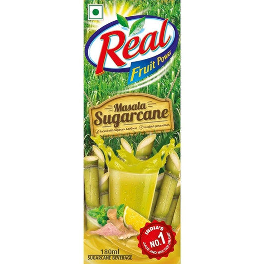 Real Masala Sugarcane 180 ml  Dabur
