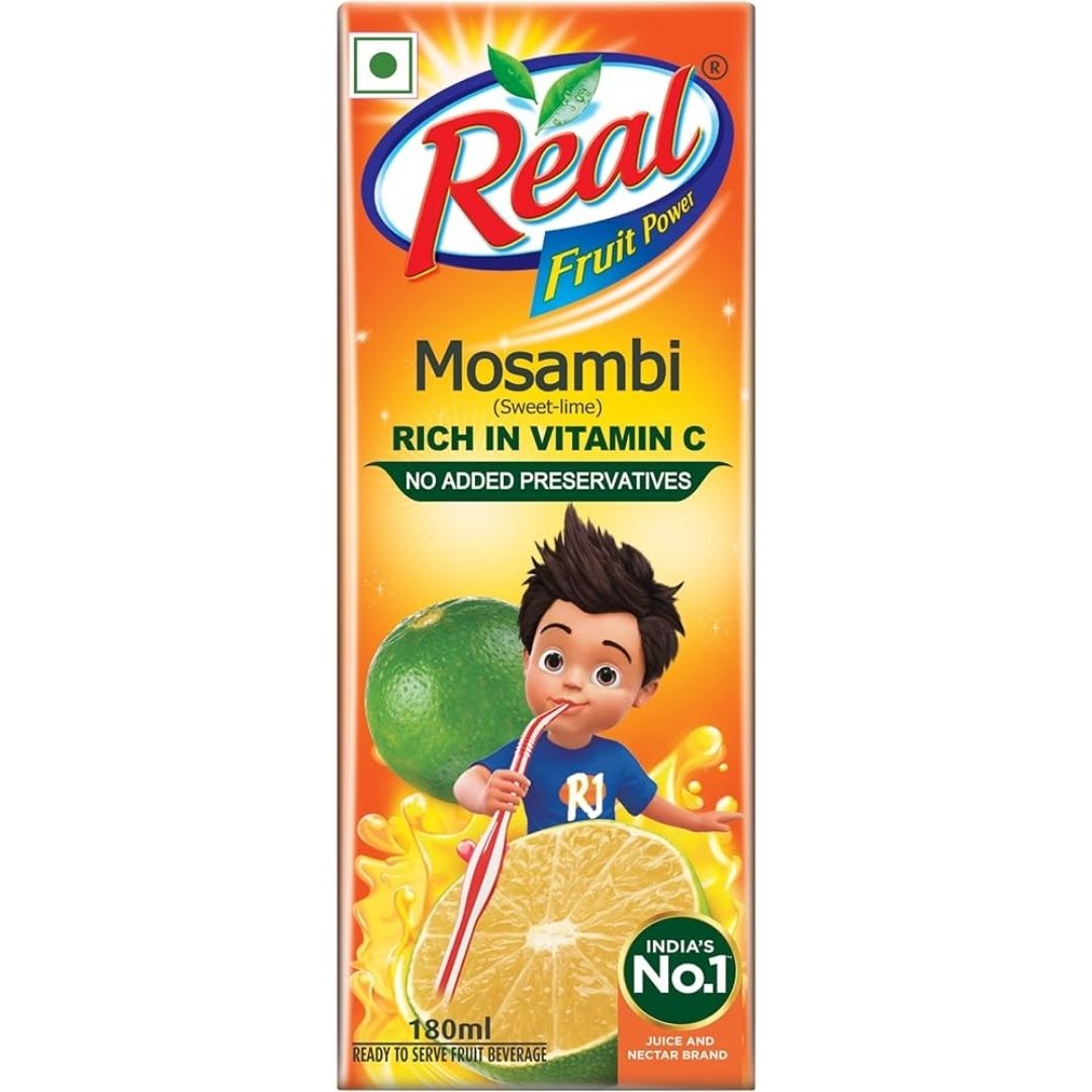 Mosambi 180 ml Real Fruit Power