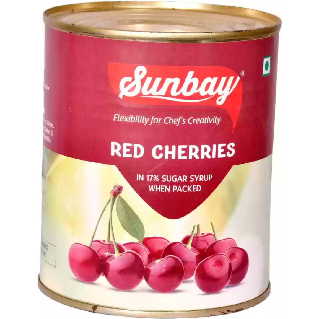 Red Cherry In Syrup  840 gm  Sunbay