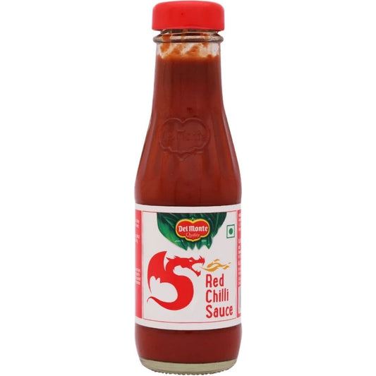 Red Chilli Sauce Glass Bottle 190 gm  Del Monte