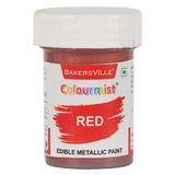 Red Colourmist Edible Metallic Paint 20g Bakersville