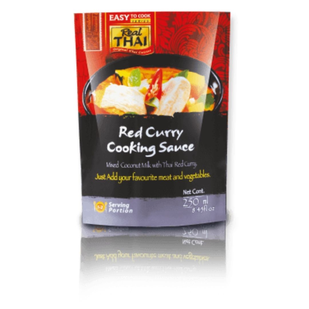 Red Curry Cooking Sauce 250ml Real Thai