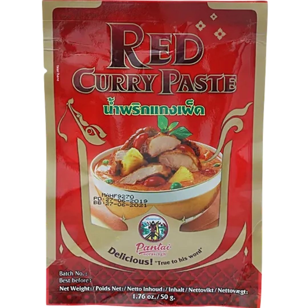 Red Curry Paste (Veg) 50 gm  Pantai