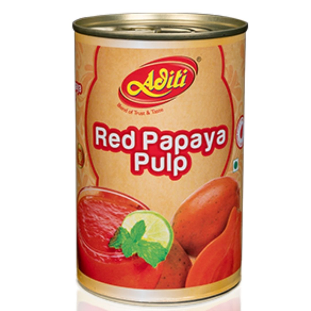 Red Papaya Pulp 450gm  Aditi