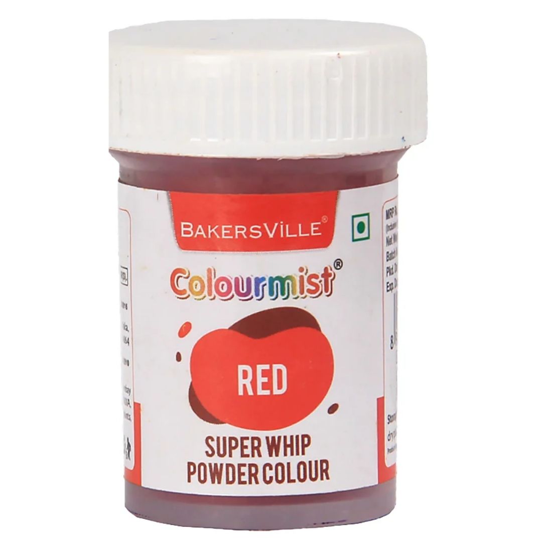 Red Super Whip Powder Colour 5g Colourmist