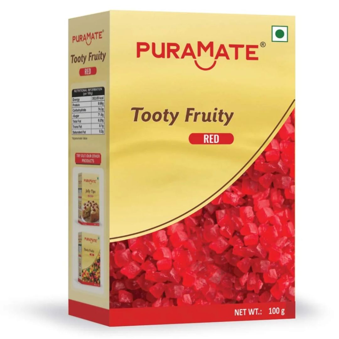 Red Tooty Fruity 100g Puremate