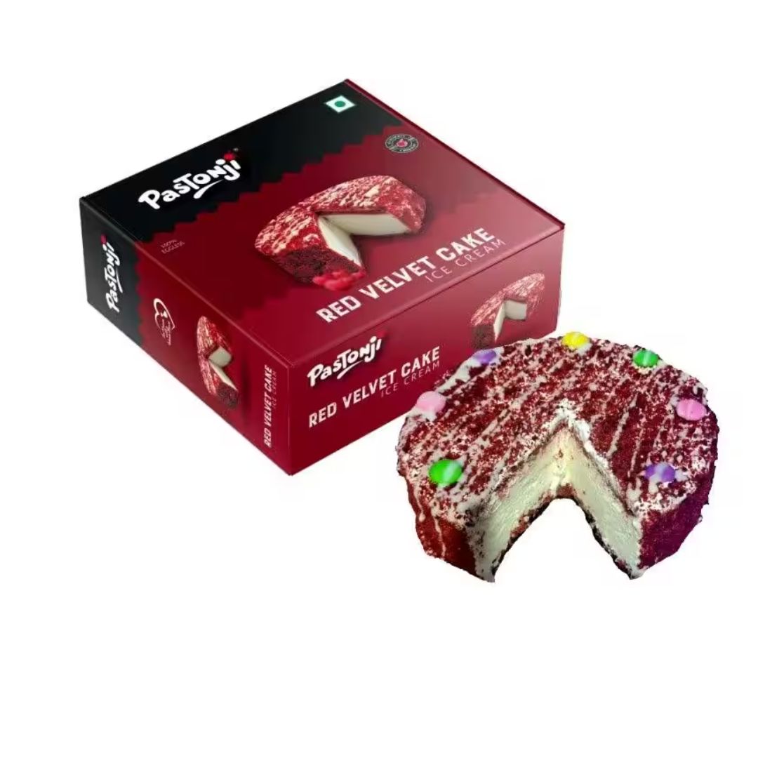 Red Velvet Ice Cream Cake 500ml Pastonji