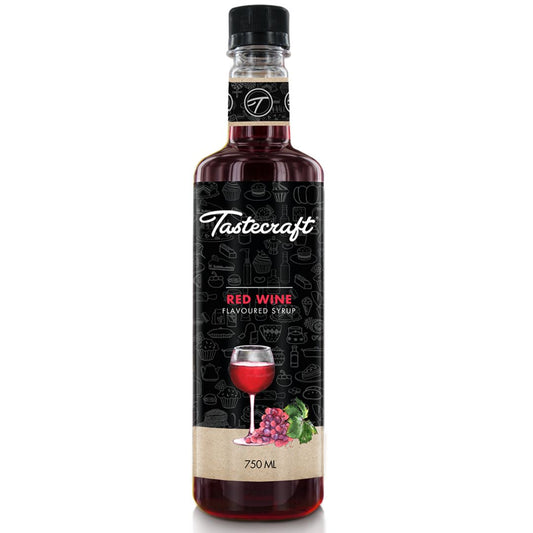 Red Wine Flavoured Syrup 750ml Tastecraft