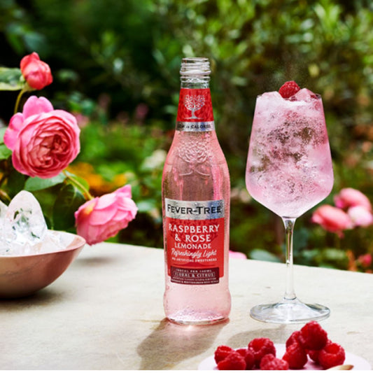 Refreshingly Light Raspberry & Rose Lemonade Fever Tree