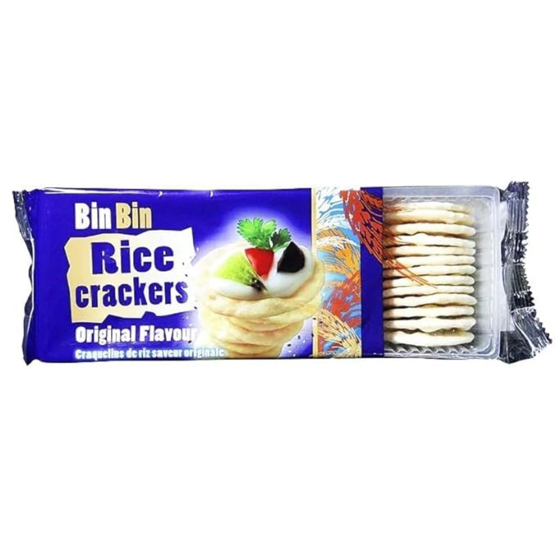 Rice Crackers Onion 100 Gms Bin Bin