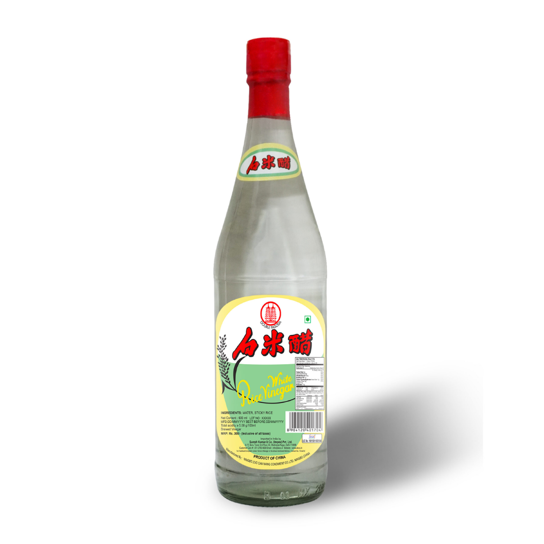 Rice Vinegar 600 ml Double pagoda