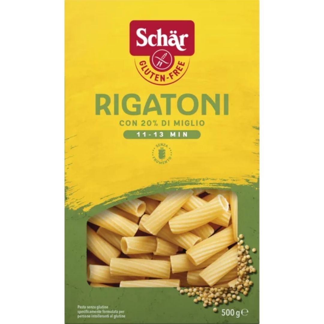 Rigatoni 11-13 min Gluten Free 500g  Dr Schar