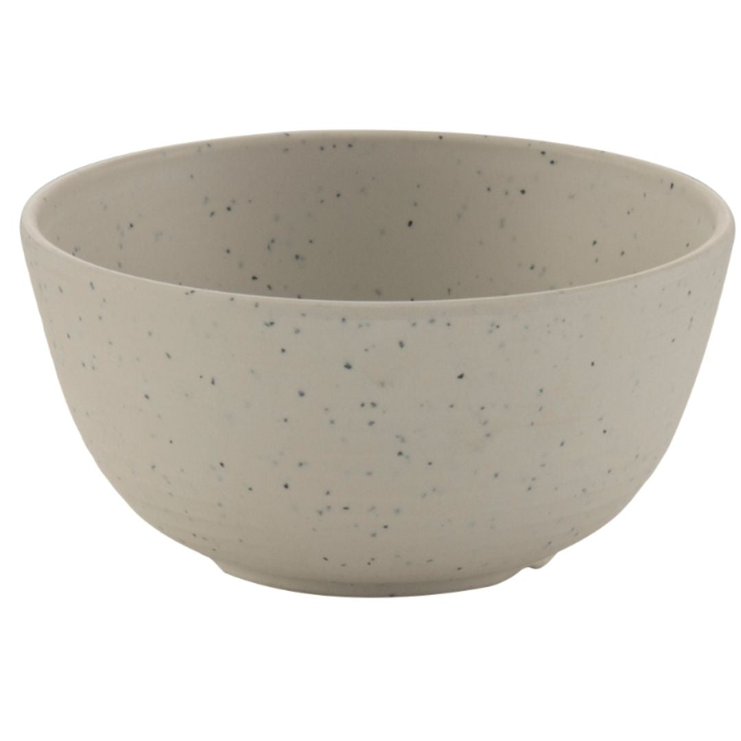 Rings Matt Round Veg Bowl 10 Cm Speckle Cream – Dine