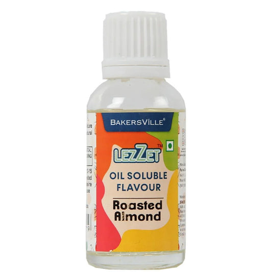 Roasted Almond  Lezzet Oil Soluble Flavour 30ml Bakersville