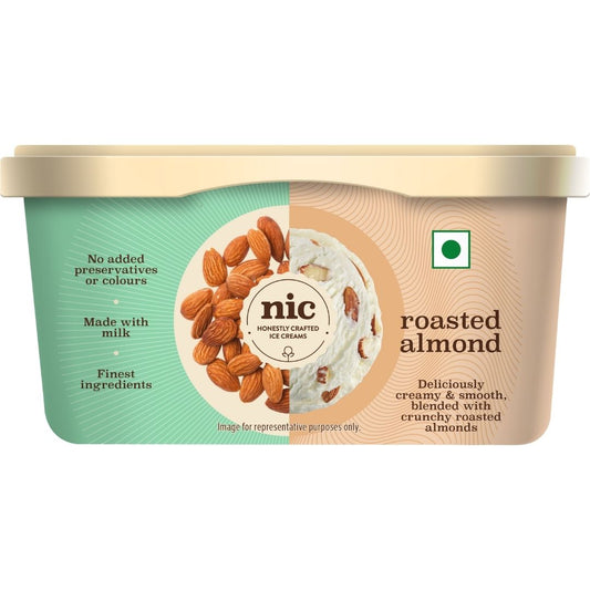 Roasted Almonds Ice Cream NIC