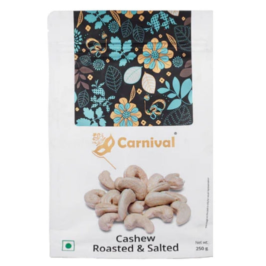 Roasted And Salted Cashew 250g Carnival