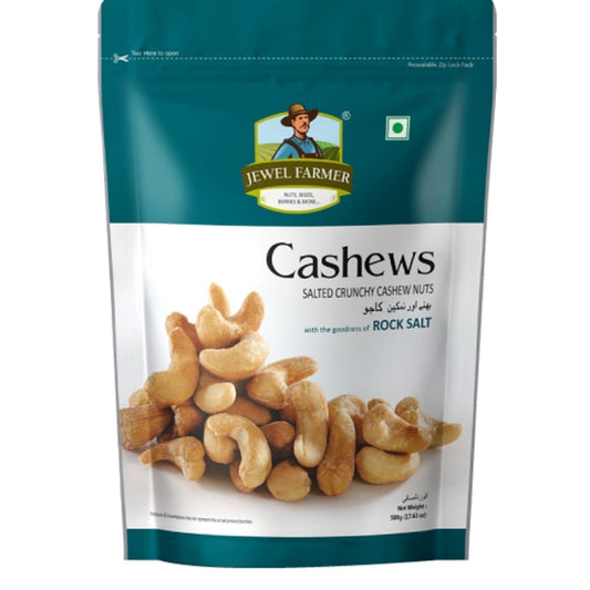 Roasted Cashews 500g Jewel Farmer