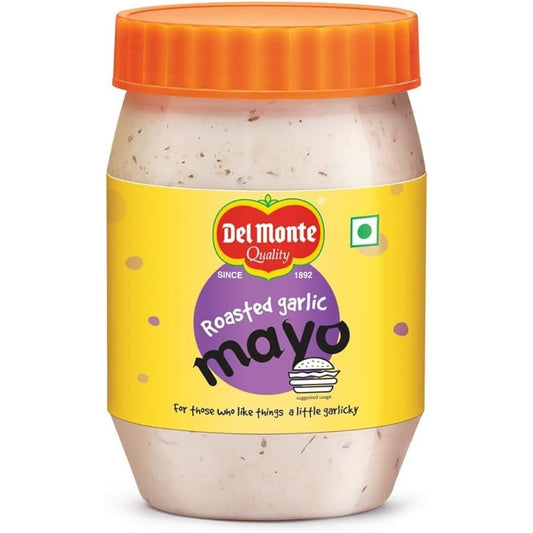 Roasted Garlic Mayo Pet Bottle 285 gm  Del Monte