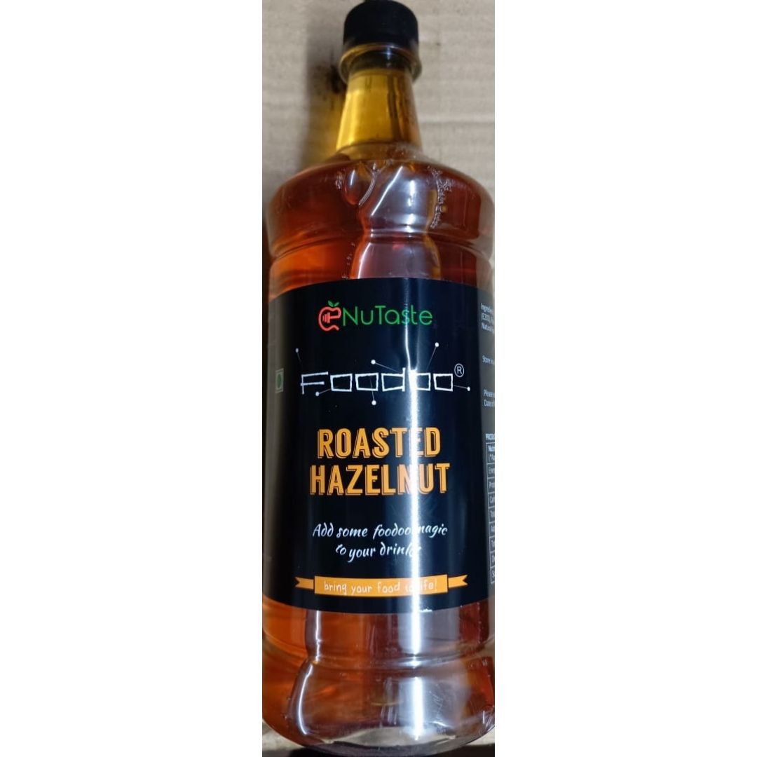 Roasted Hazelnut  Syrup  750 ml  Foodoo