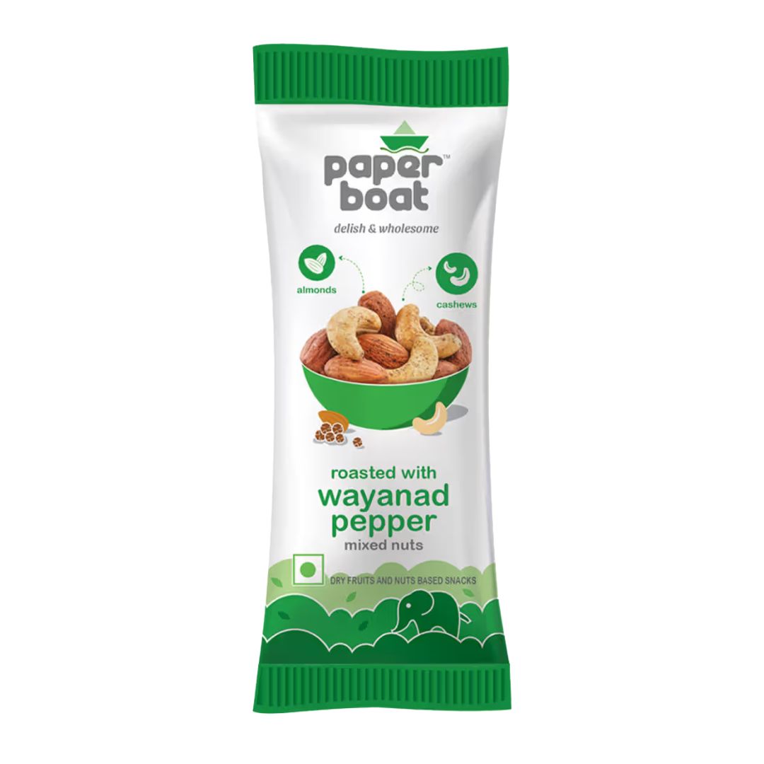 Roasted With Wayanad Pepper Mixed Nut 30g Paper Boat