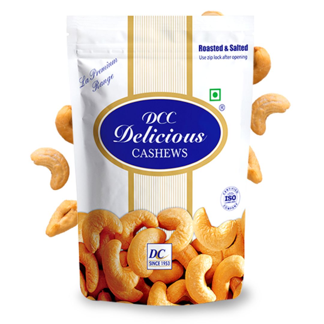 Roasted & Salted Cashews -Delicious Cashews