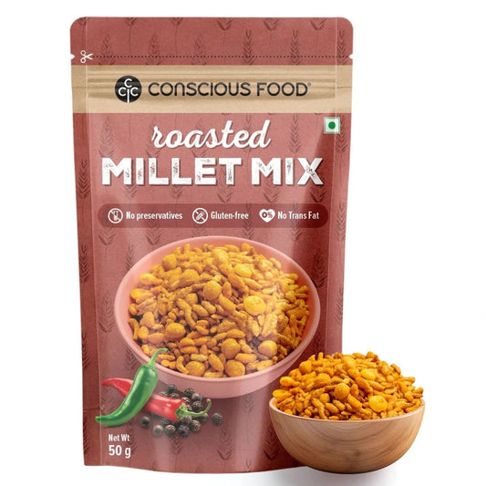 Roasted millet mix 50g Conscious Food