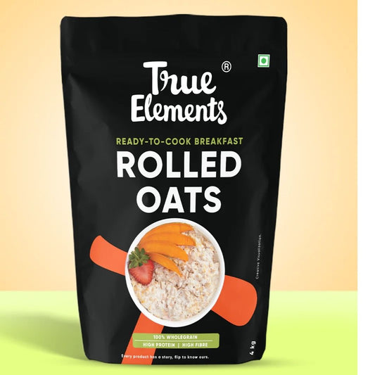 Rolled Oats - 4kg True Elements