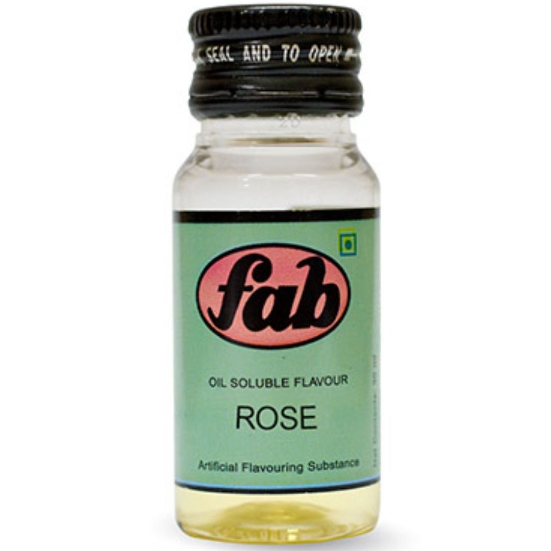 Rose - Fab Oil Soluble Flavours 30ml Fab