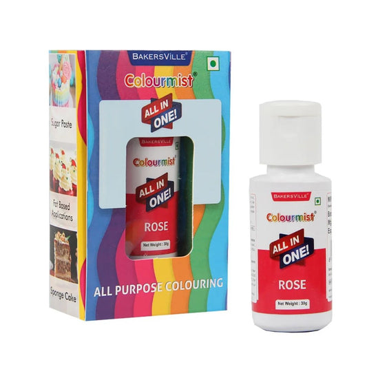 Rose All In One Food Colour 30g Colourmist