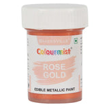 Rose Gold Colourmist Edible Metallic Paint 20g Bakersville