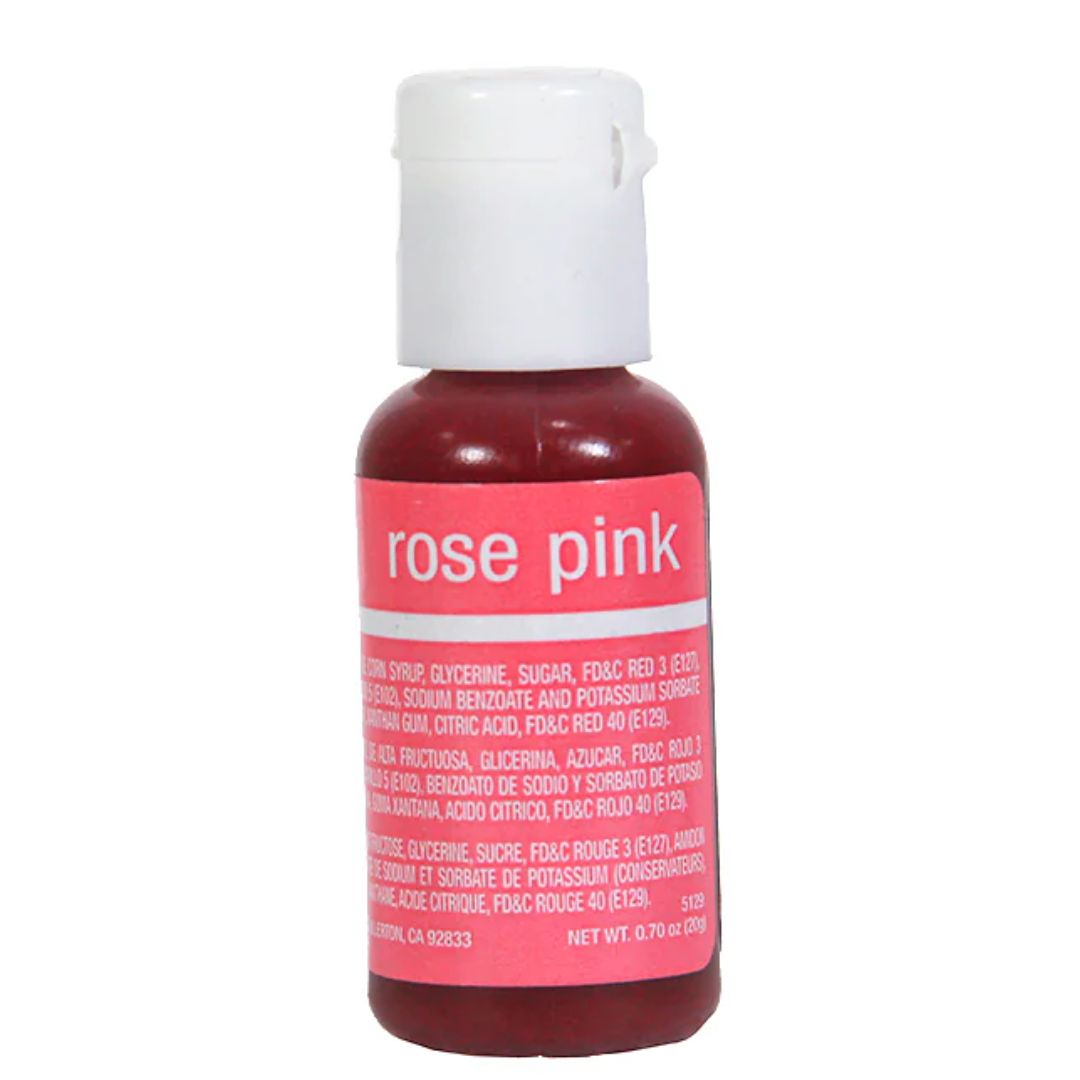 Rose Pink Edible Liqua Gel Colour 20ml Chefmaster