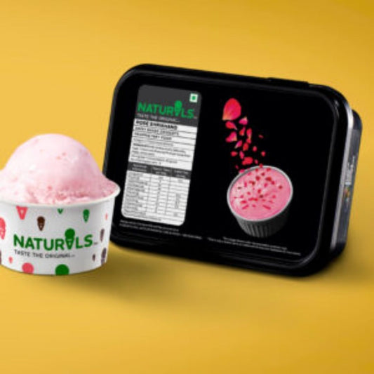 Rose Shrikhand Ice cream Naturals