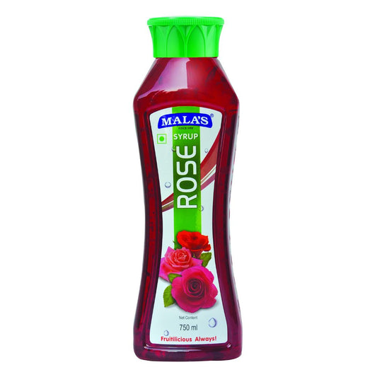 Rose Syrup 750 ml  Mala'S