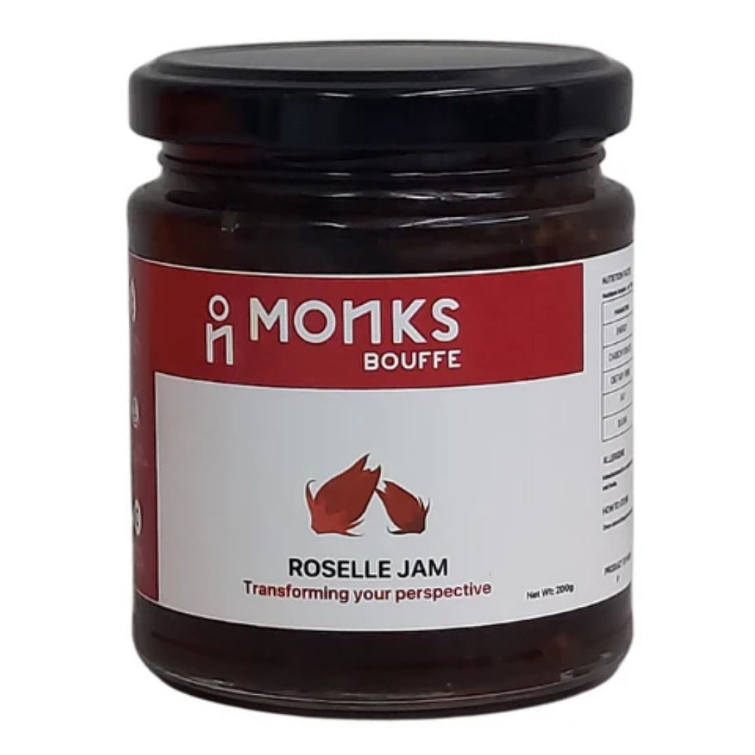 Roselle Jam 200g Monks Bouffe