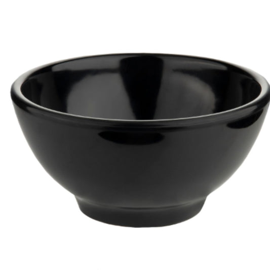 Round Bowl 20.5 cm Black-Servewell