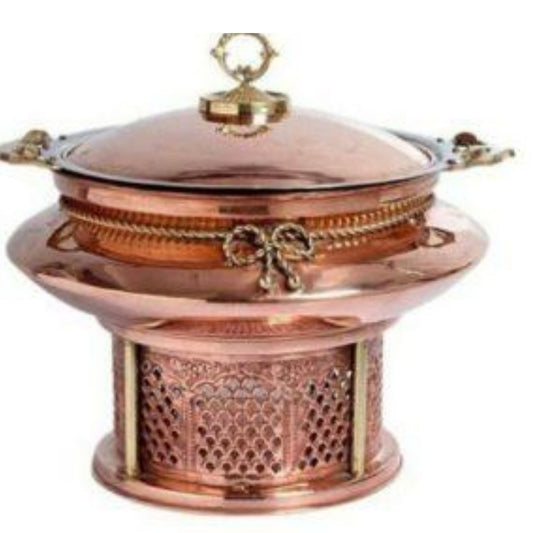 Round Chafing Dish – Majestic No. 1 (4000ml) La Coppera