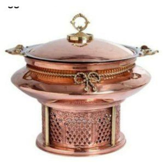 Round Chafing Dish – Majestic No. 2 (6000ml) La Coppera