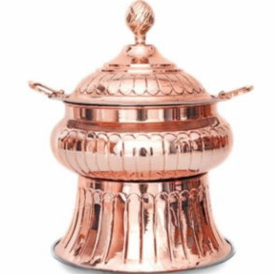 Round Chafing Dish – Royal No. 2 (6000ml) La Coppera