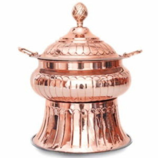 Round Chafing Dish – Royal No. 3 (8000ml) La Coppera