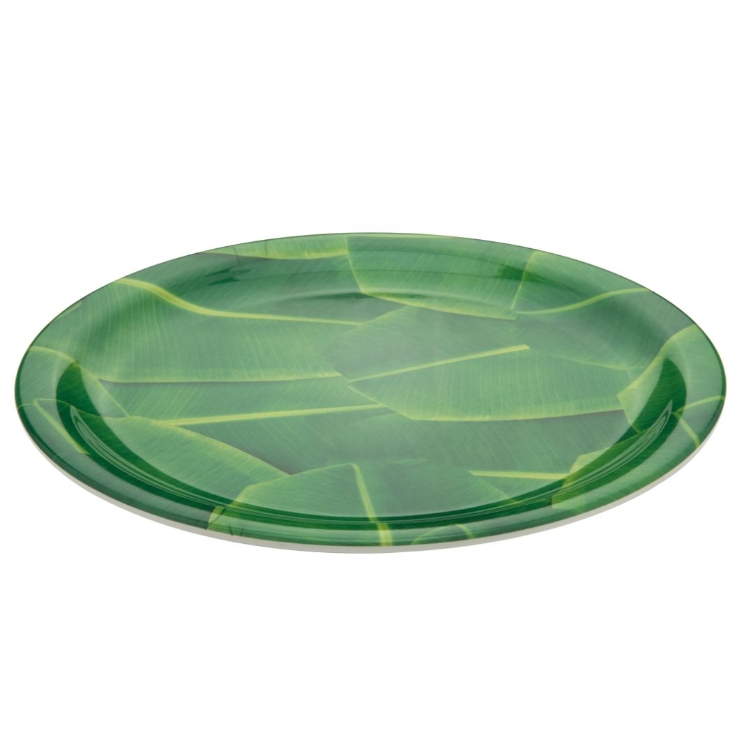 Round Dinner Plate 28 cm Sadhya Leaf